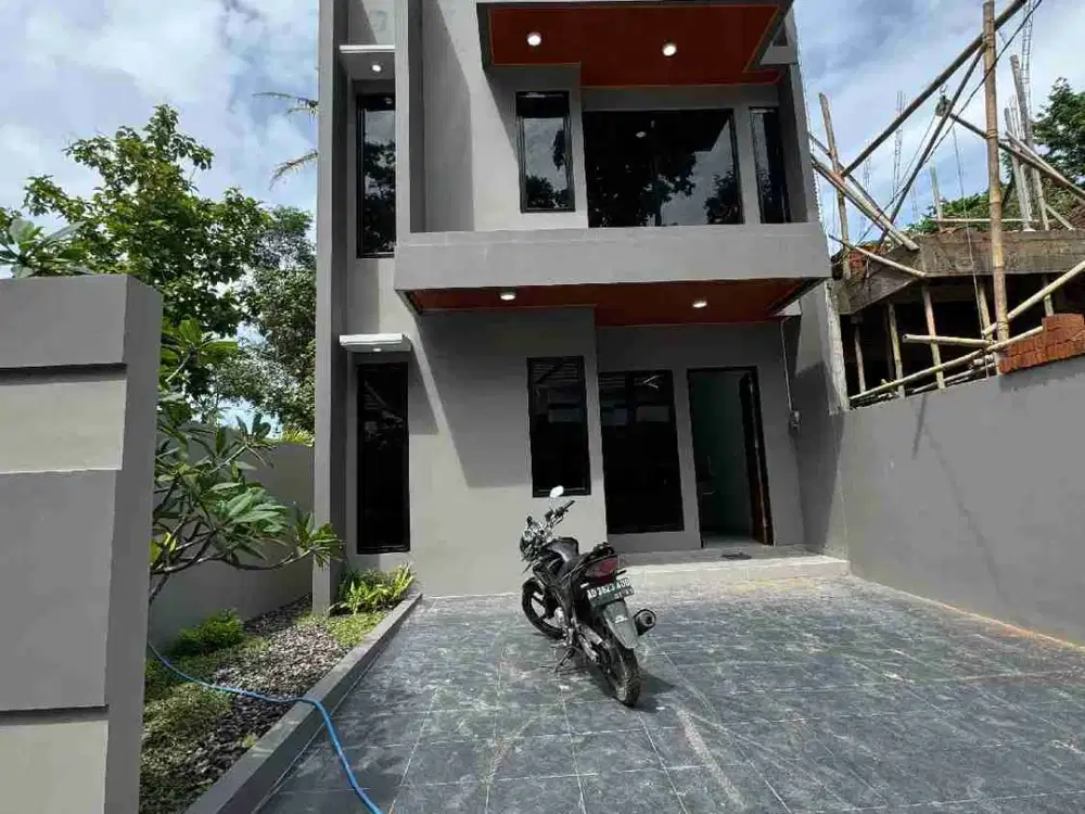 Rumah Dalam Minicluster Di Jalan Kaliurang Km 13