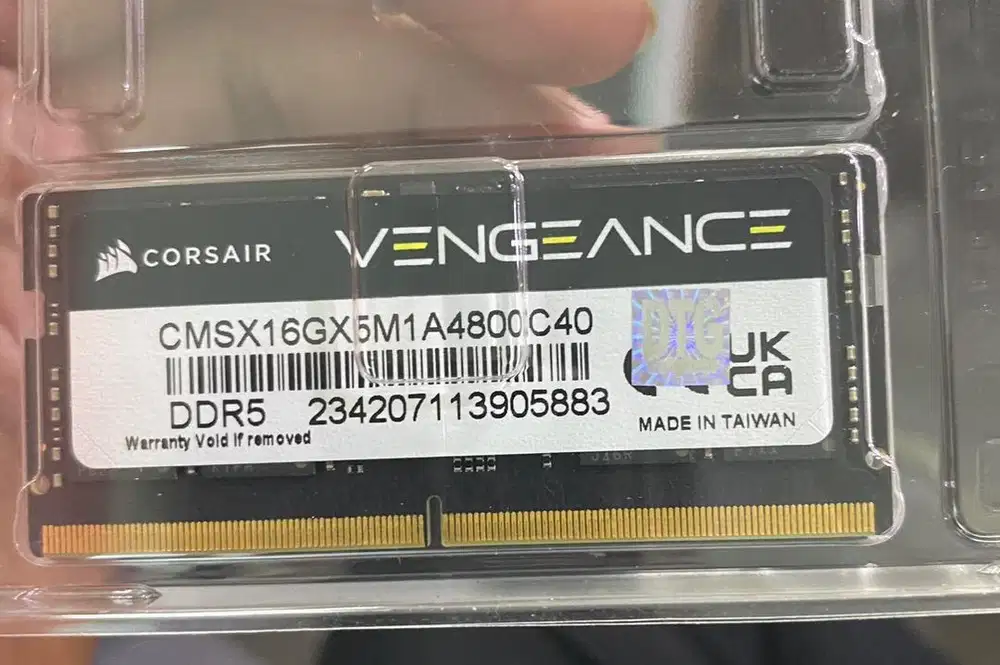 RAM VENGEANCE 16GB ddr5