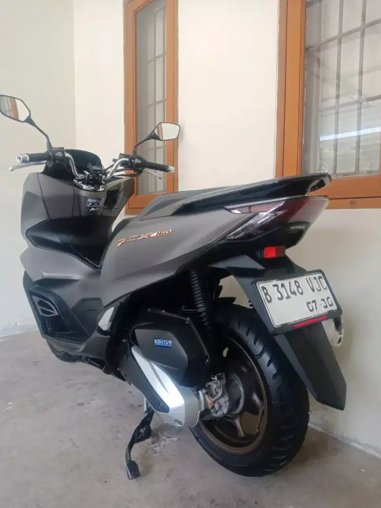 LOW KM! NEW PCX 160 ABS HSTC BROWN MATTE B TANGKOT PAJAK PANJANG MULUS