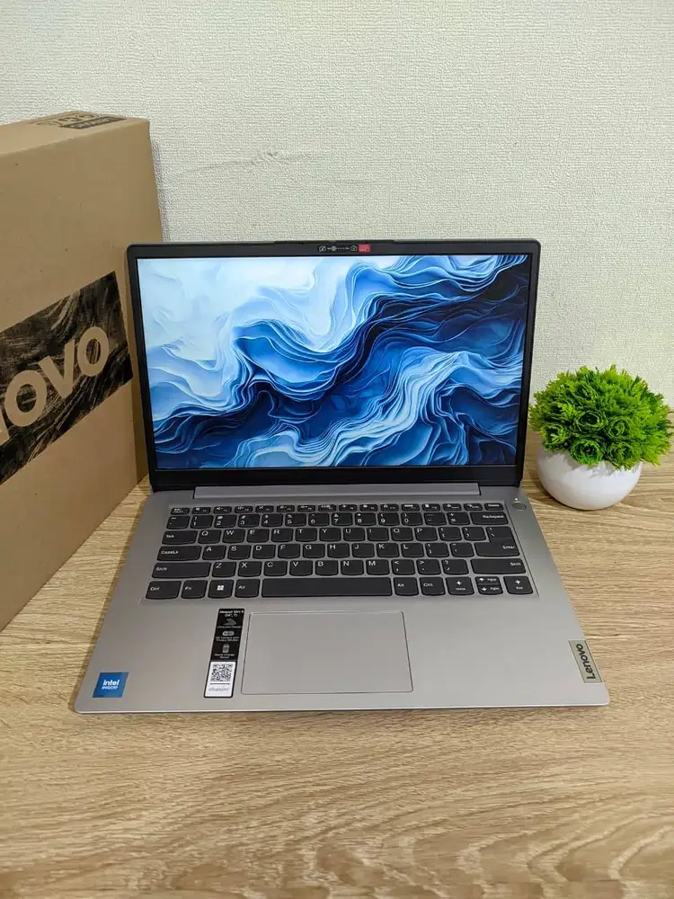 PROMO!!! LAPTOP BARU LENOVO IDEAPAD SLIM 1i INTEL N4020 RAM 8GB/256GB