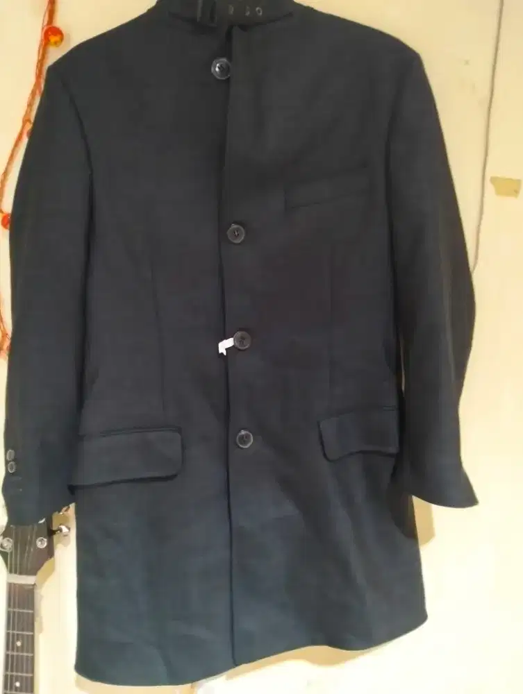 BLAZER ZARA MAN BLAZER JAS NAVY PRIA MADE IN PORTUGAL
