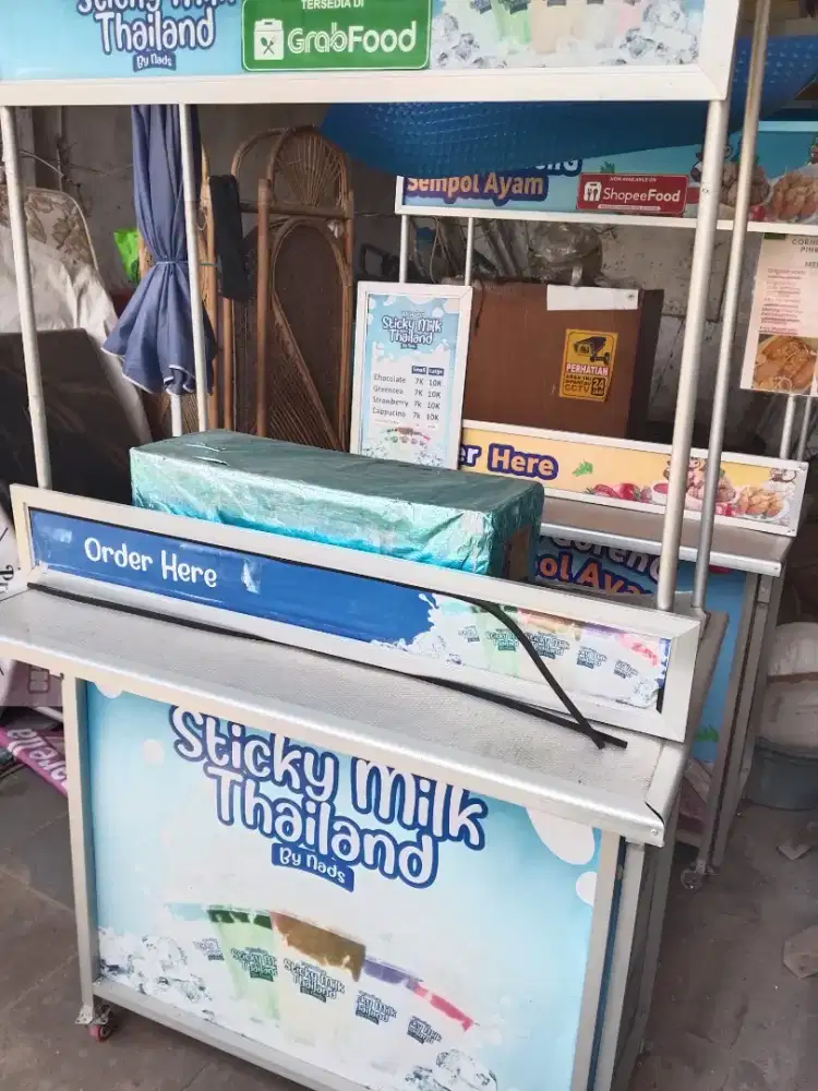 Di jual booth portable second