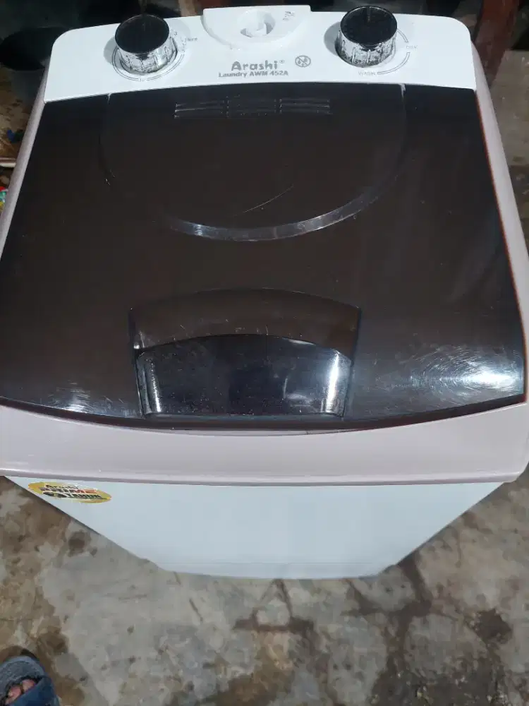 Mesin cuci Mini Arashi kapasitas 3/4kg Normal