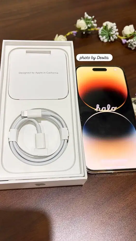 DIJUAL iPhone 14 Pro 128GB Gold