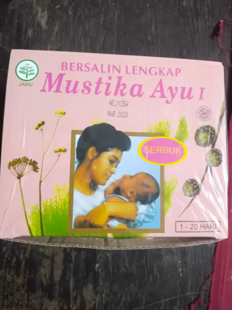 Jamu bersalin  mustika ayu air mancur