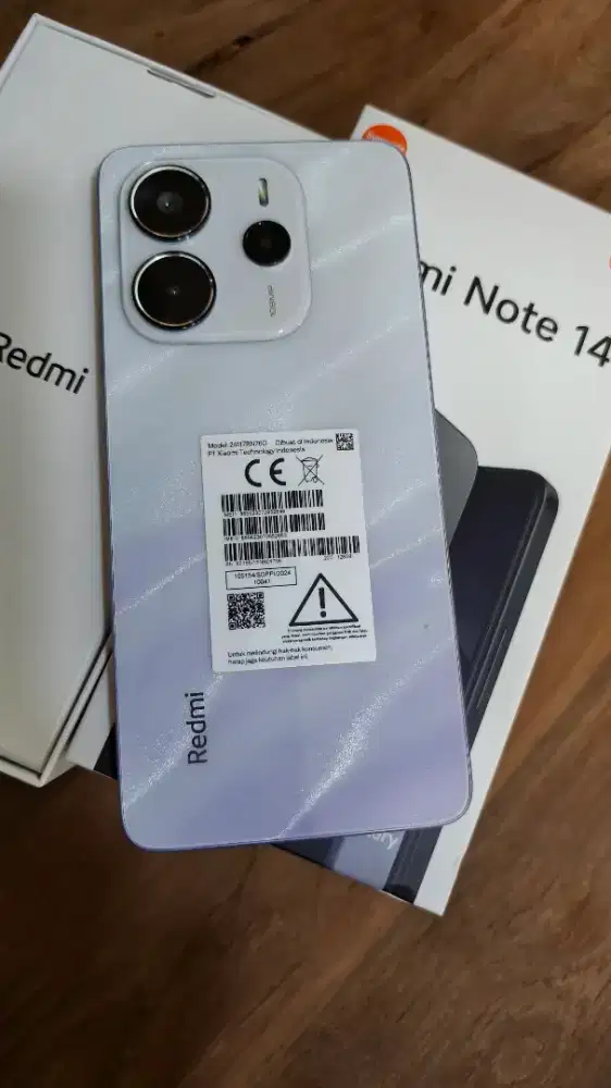Redmi note 14 4g 8/128 second resmi April 2026