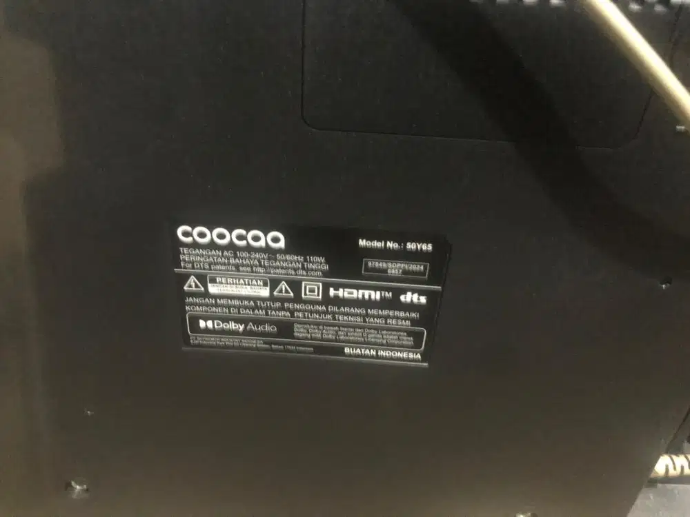 COOCAA 50  LIKE NEW