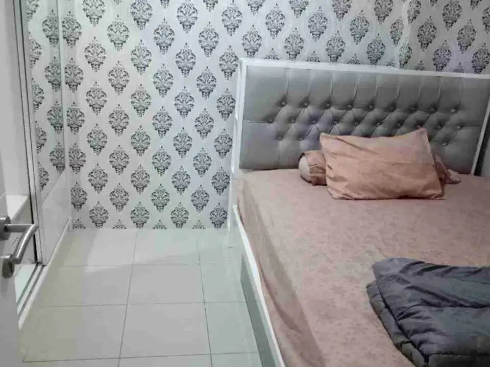 SEWA 2 KAMAR FURNISHED HUK DIATAS MALL BASSURA CITY APARTEMEN