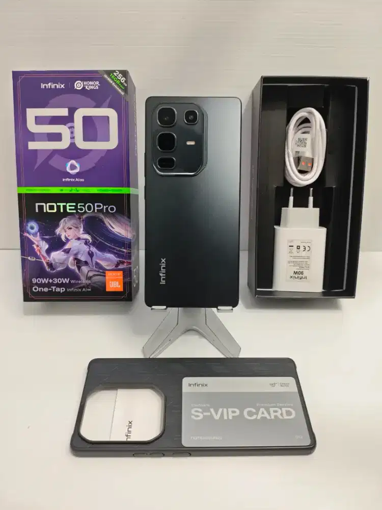 Infinix Note 50 Pro 4G 8+8/256 Gb Likenew 100% Garansi Okt 26 bs TT/BT