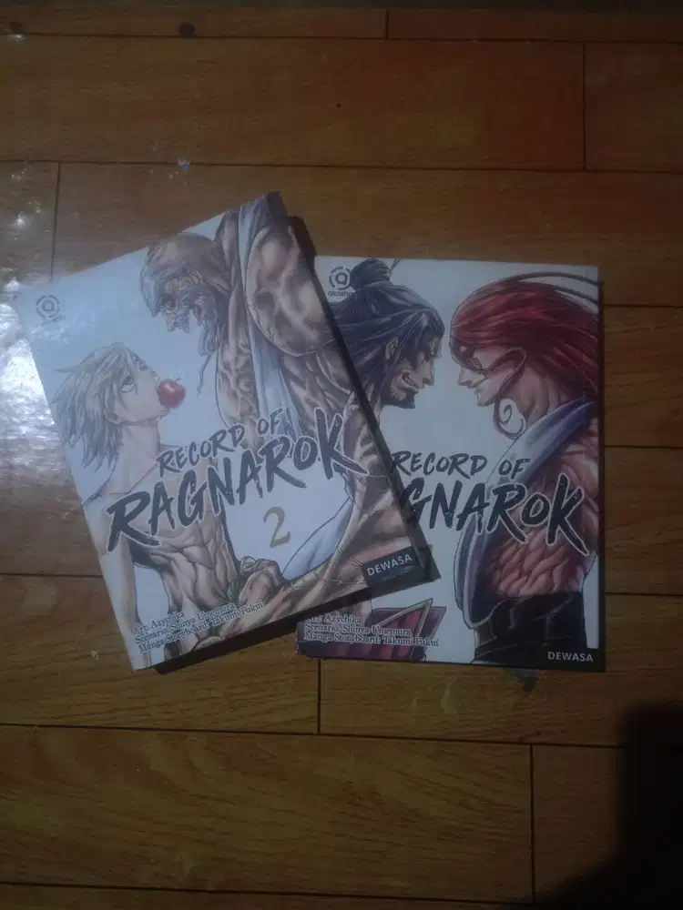 Buku Komik Record of Ragnarok Vol. 1 dan 2
