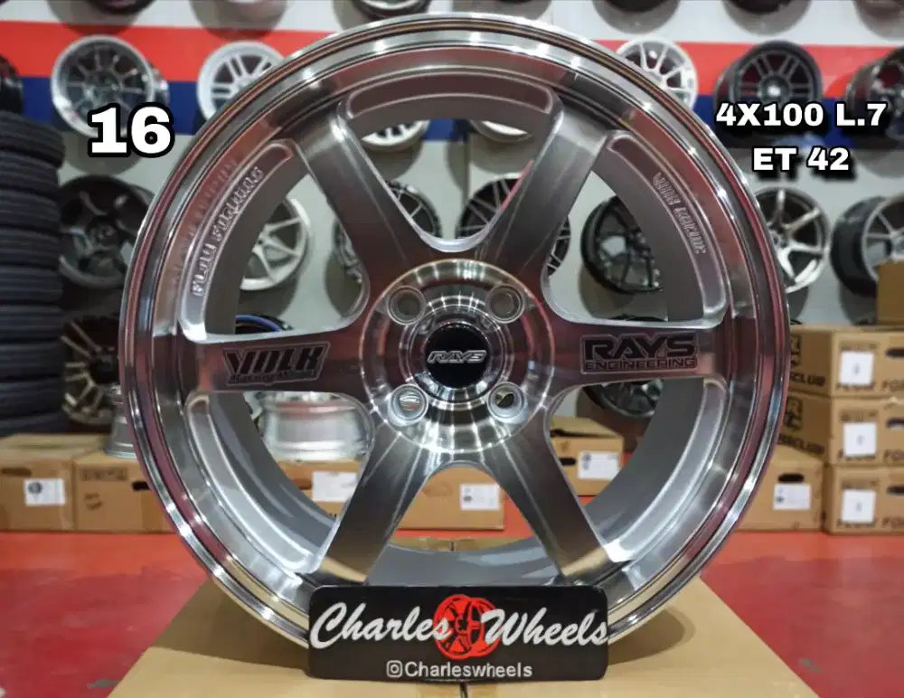 VELG RC TE37 R16 MURAH