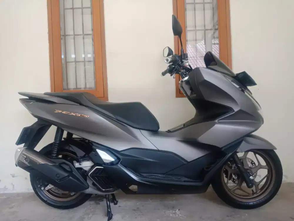 LOW KM! NEW PCX ABS 160 HSTC BROWN MATTE PAJAK PANJANG ORI KAYA BARU!!