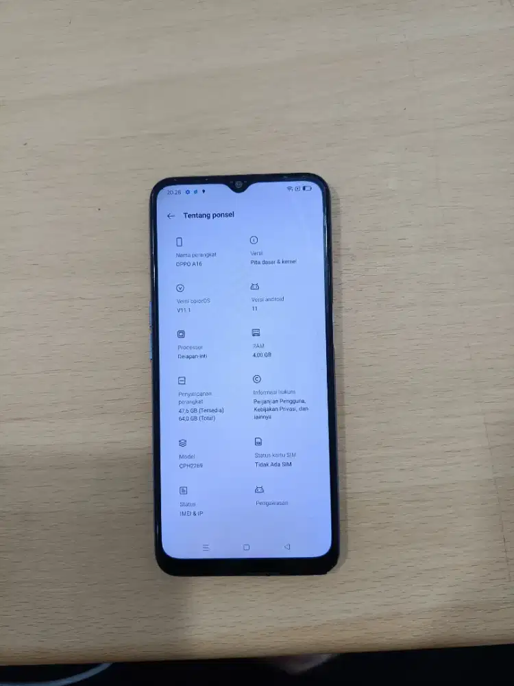 Oppo A16 4/64 Murah Cepat Mantap