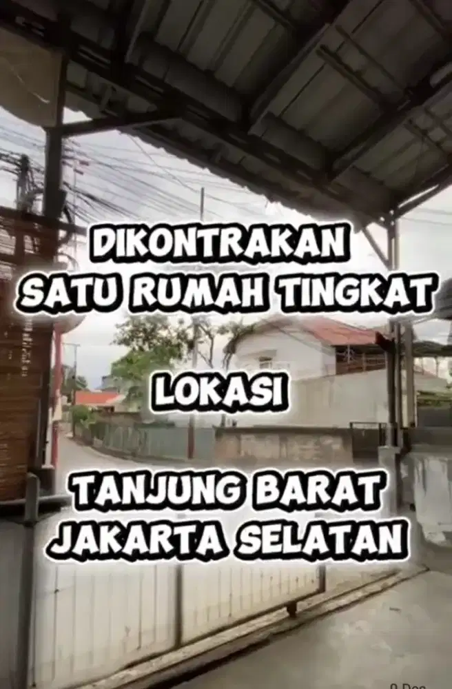 RUMAH DI KONTRAK JAGAKARSA TANJUNG BARAT