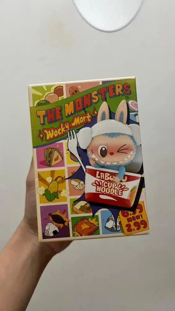 POP Mart The Monster Wacky Mart - Labubu Cup Noodle (Ori, New, Sealed)