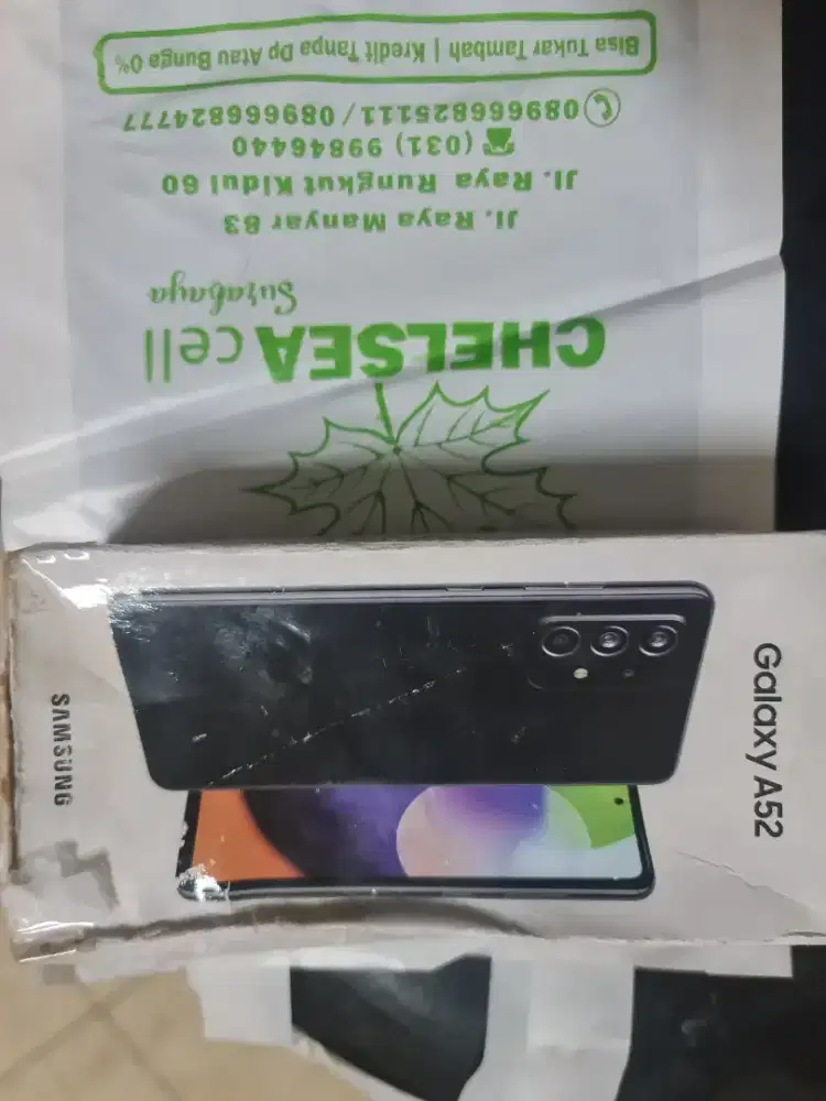 Murah hp samsung A52 8/128 lkp, bs tt