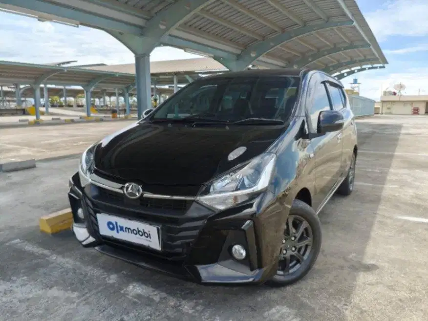 Like New TDP 6JT - Daihatsu Ayla 1.2 X Bensin-AT 2022 Hitam