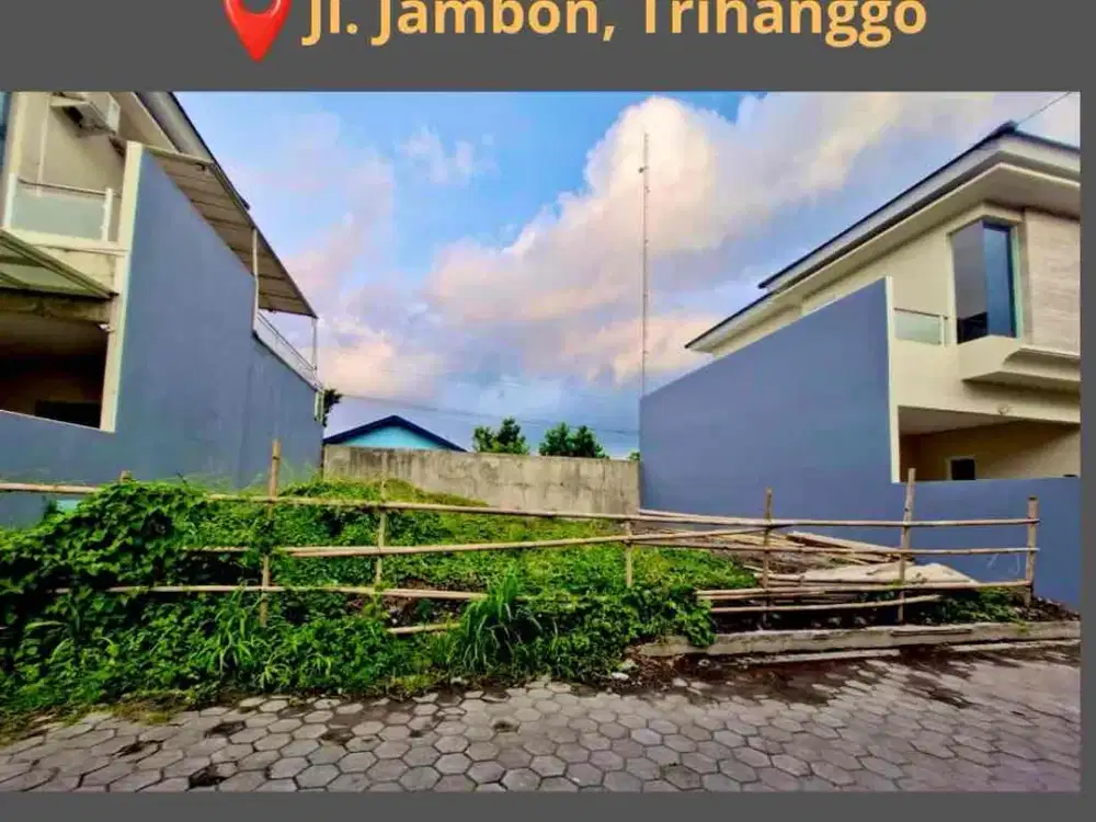 Tanah dalam perumahan di Jalan Jambon Trihanggo dekat Ringroad Barat