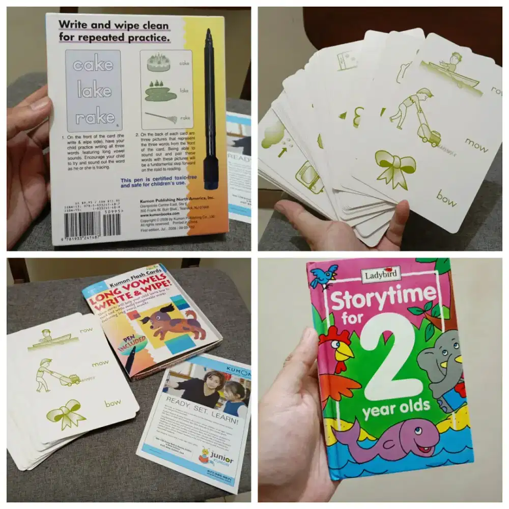 Kumon Flash Card Second Original