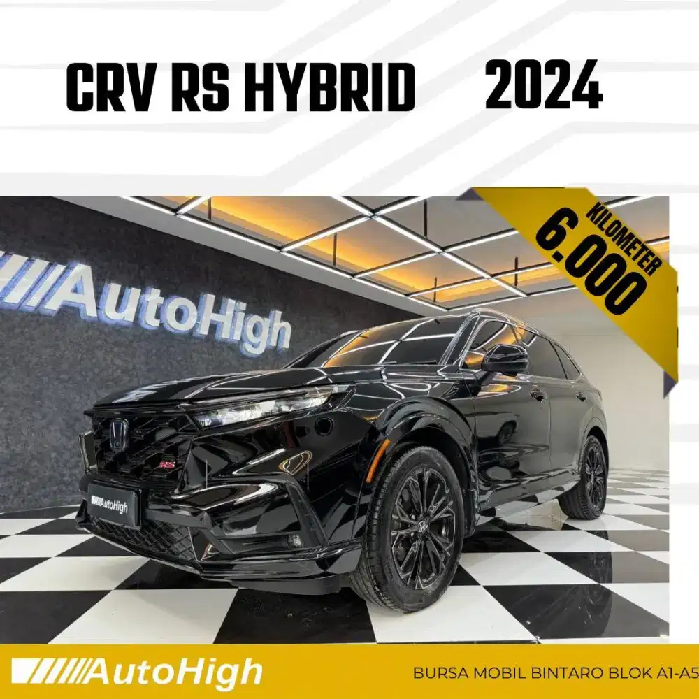 DP10% [Km6.000] CRV RS Hybrid 2024 Black / CR-V Reg 2023 #AUTOHIGH