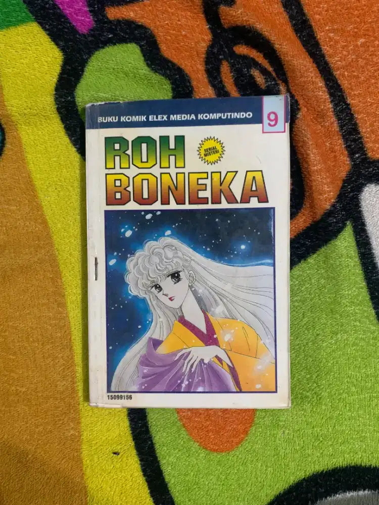 buku komik roh boneka