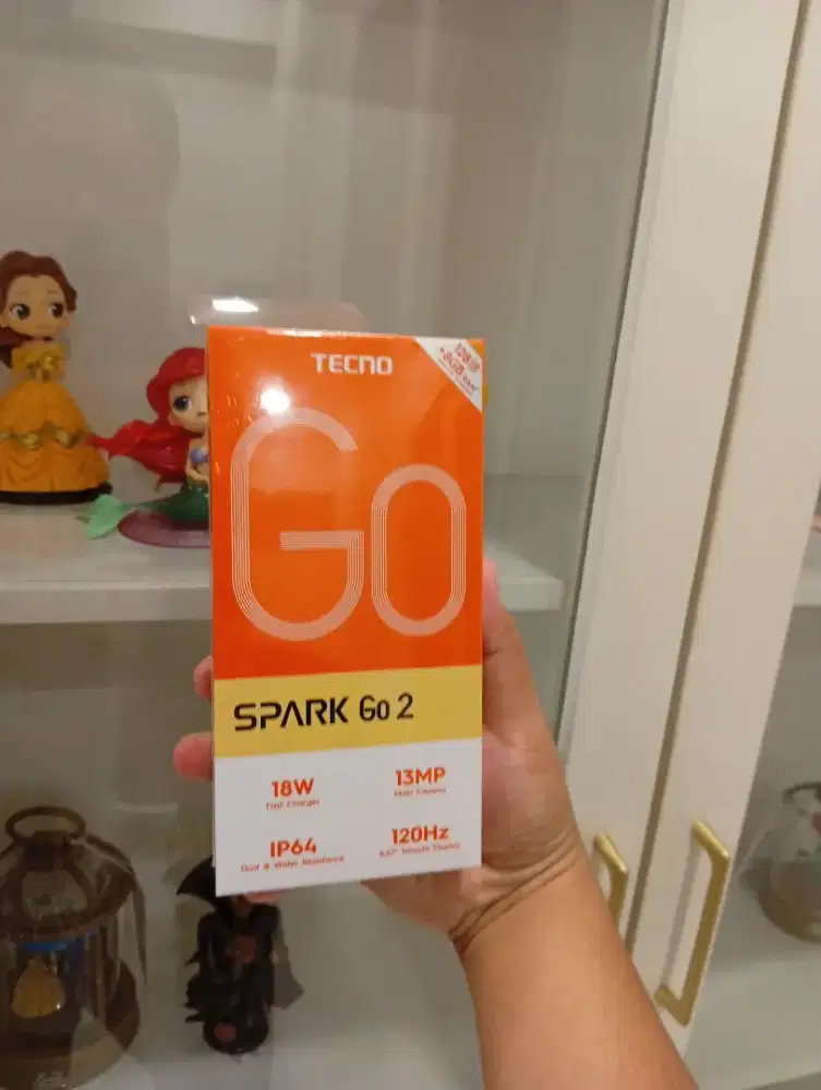 Jual cepat tecno spark go 2 4/128 baru