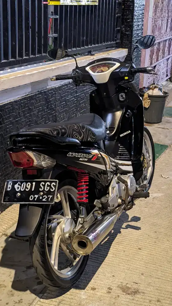 Honda Supra x 125 old modif ala Wave Thailand