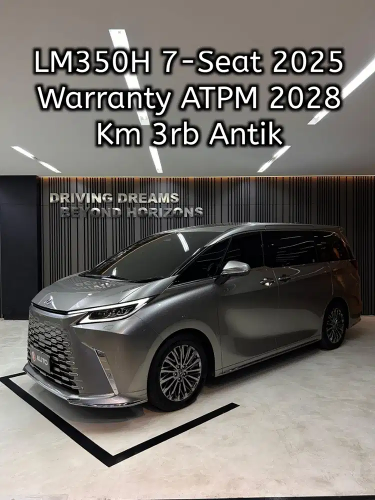 Lexus LM350 Hybrid LM350H 2025 7-Seater Km3rb Nik 2024 B2600WFC