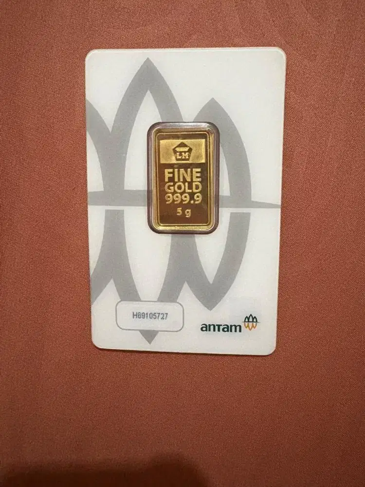 Logam mulia 5 gram antam 12.7 jt