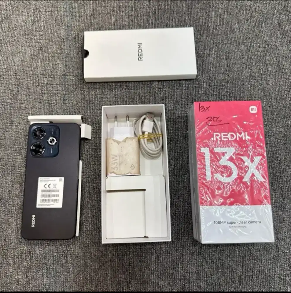 redmi 13x ram8+8 penyimpanan 256gb