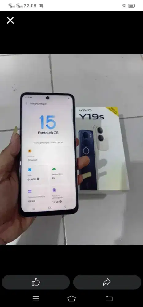 jual cepat Vivo y19s