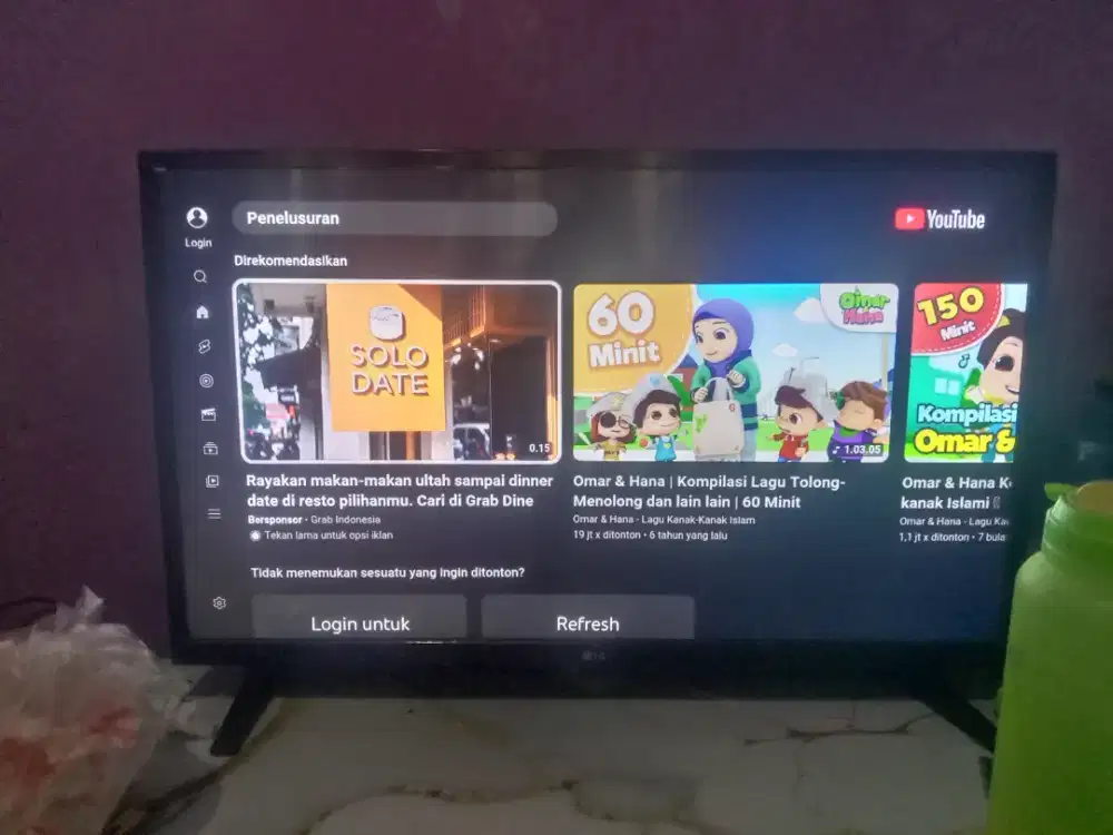 Jual tv 32 inch Polytron bisa YouTube
