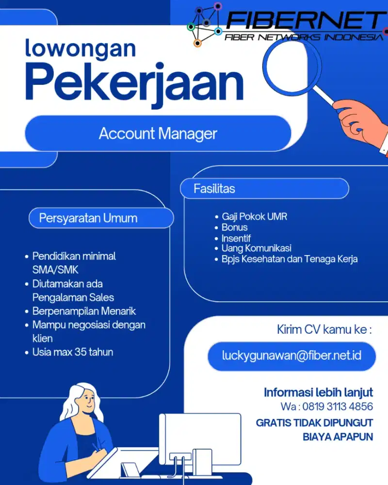 Loker posisi Account Manager