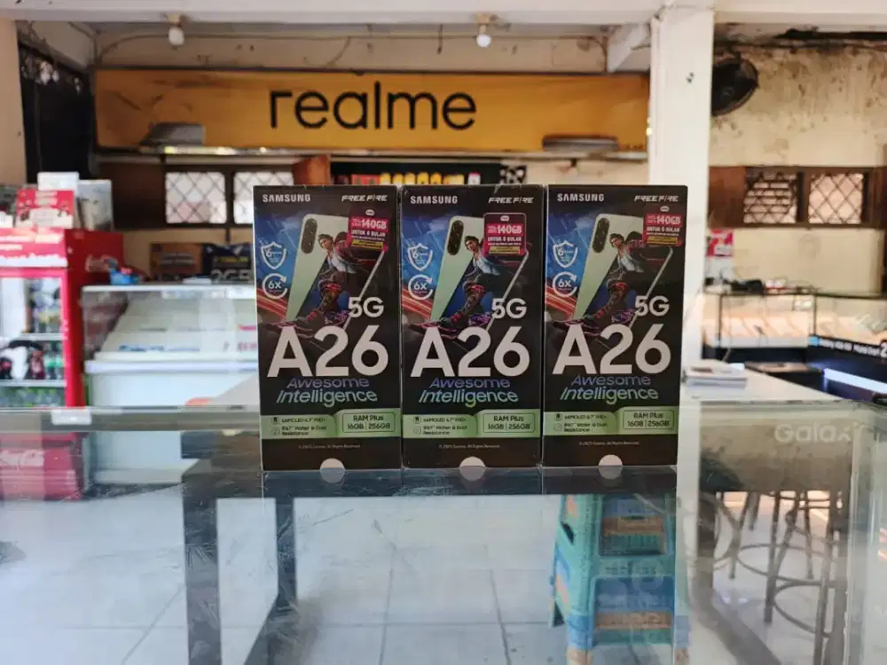 Berminat silahkan WA Samsung Galaxy A26 5G 8/256 Garansi resmi 1thn