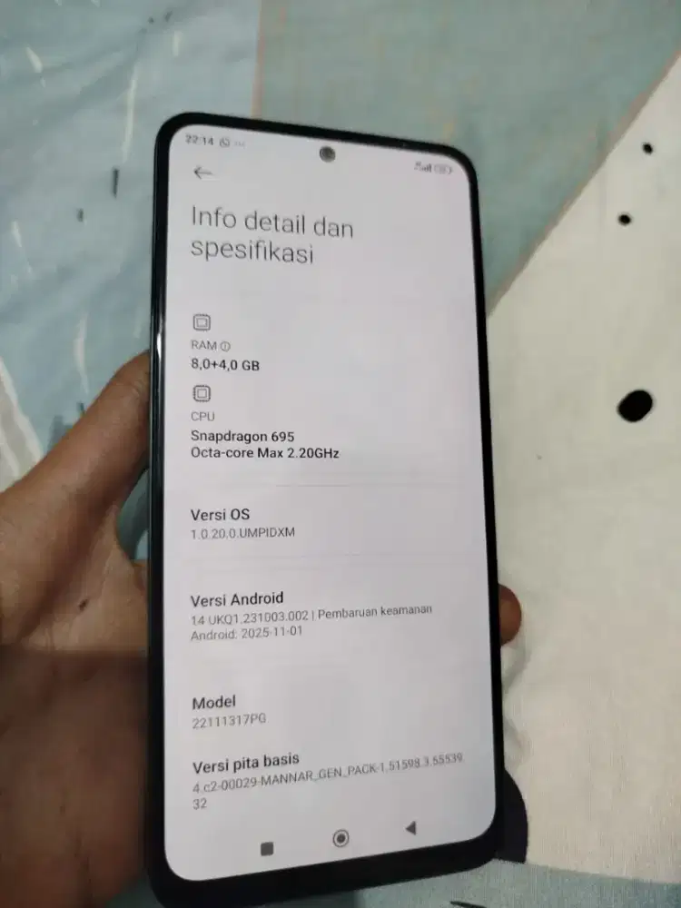 Poco x5 5g NFC ram 8/256