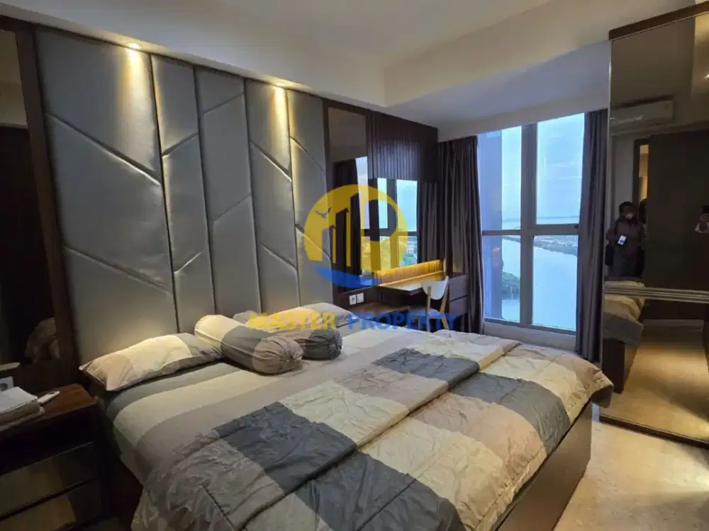 Disewa Apartemen Gold Coast Pik 1BR 51m2 full furnished interior sea view