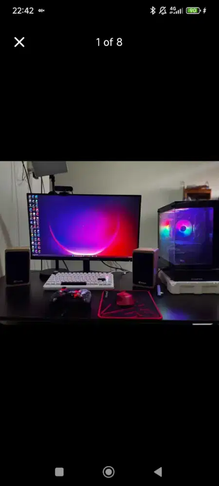 JUAL PC GAMING EDITING FULL SET