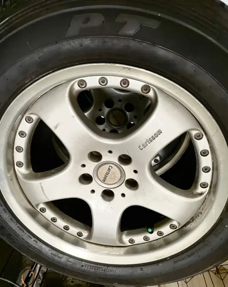 Jual Velg Carlsson Evo 5 two pieces ring 18 Made in Germany PCD 112,5