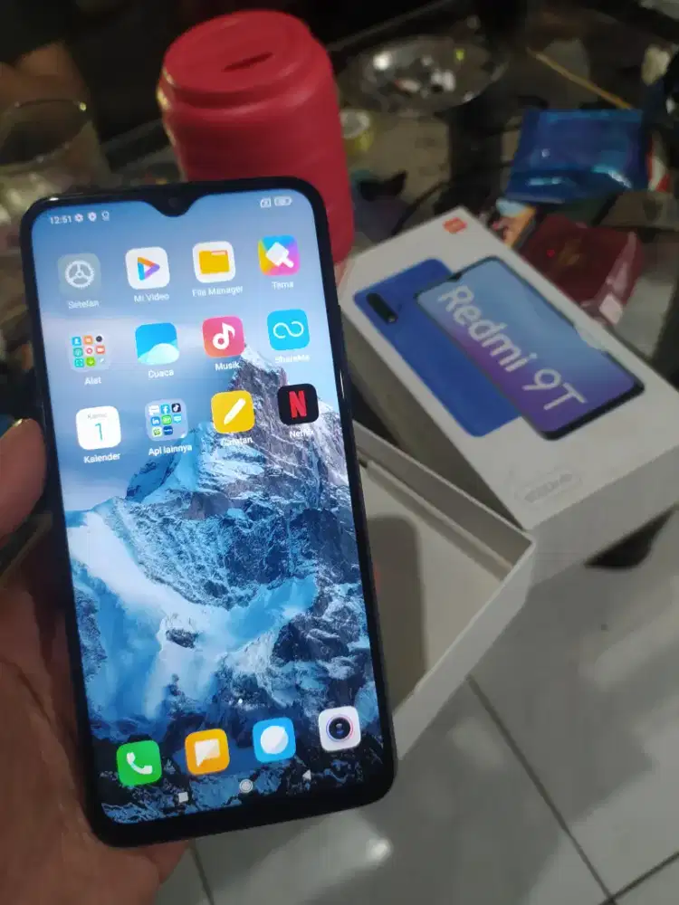 Redmi 9T 6+2/128 fullset original