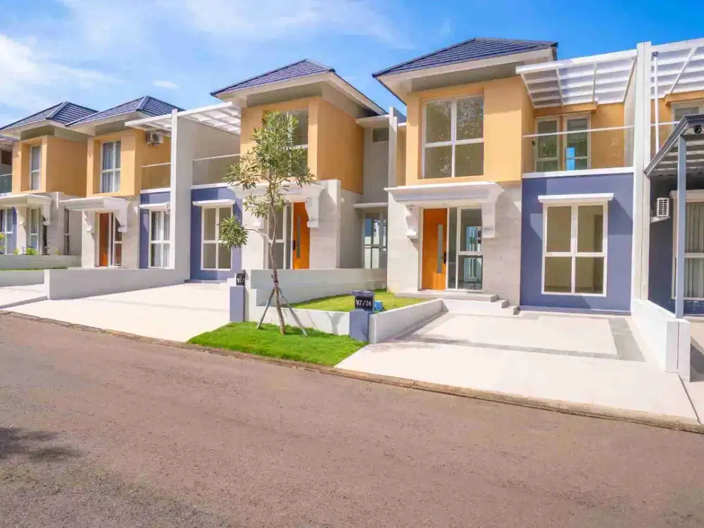 RUMAH SIAP HUNI DUA LANTAI DEKAT DANAU CITRALAND BSB CITY SEMARANG BARAT