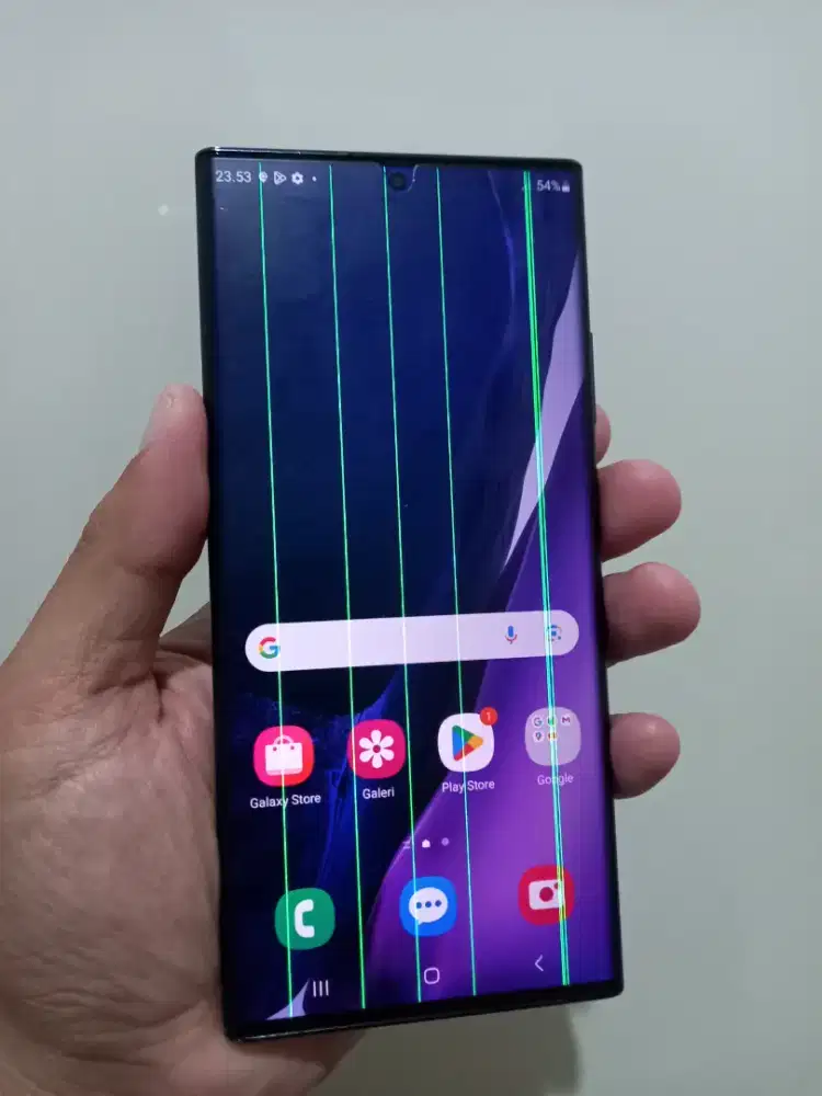 Samsung Galaxy Note 20 Ultra Ram 8/512Gb ex sein Fullset ada minus