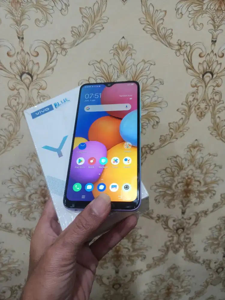 Vivo y1s ram 2/32 normal semua nya hp sm dus saja