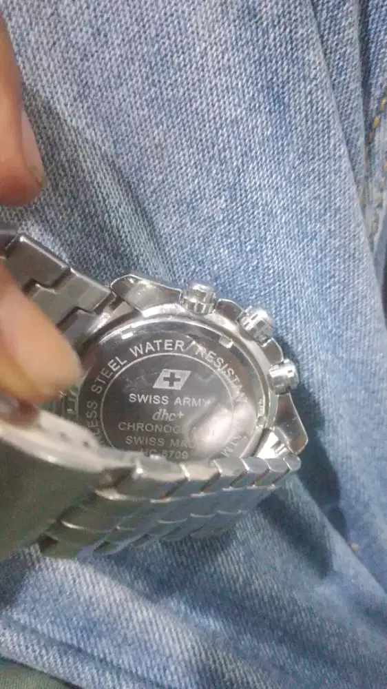 Jam tangan pria Swiss army hc 8709