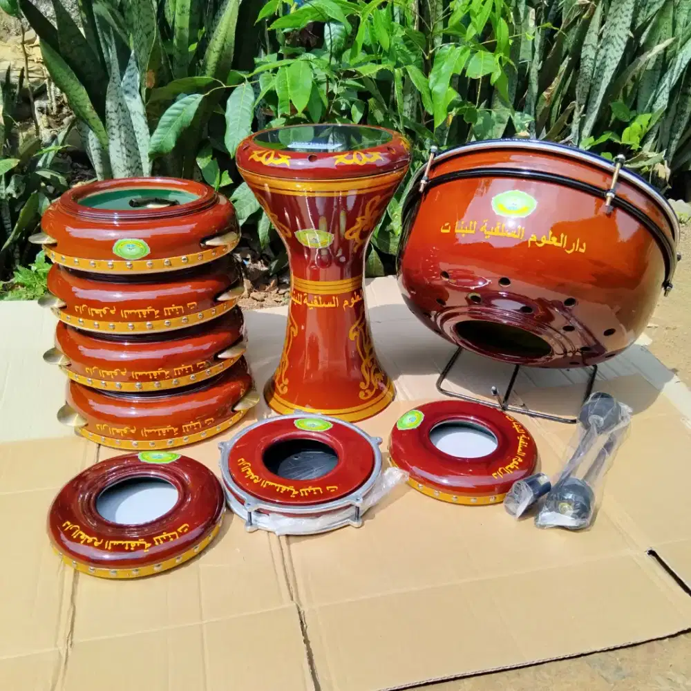 Alat musik Rebana Hadroh Jepara