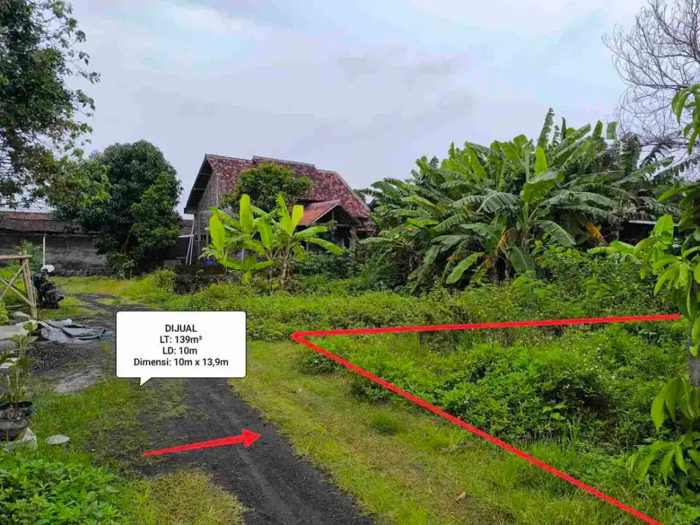 Tanah Kavling Bagus SHM Siap Bangun di Ngringo Jaten dekat ke UNS