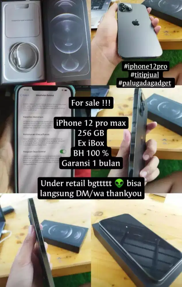 Iphone 12 pro max 256 gb