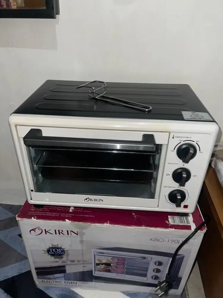 KIRIN KBO-190LW Electric Oven LOW WATT 19 Liter Preloved