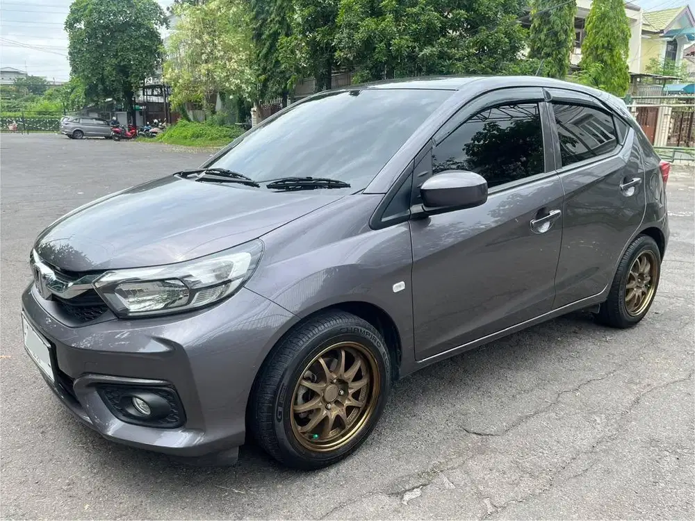Honda Brio E CVT 2021 KM 22rb super istimewa, cat full ori