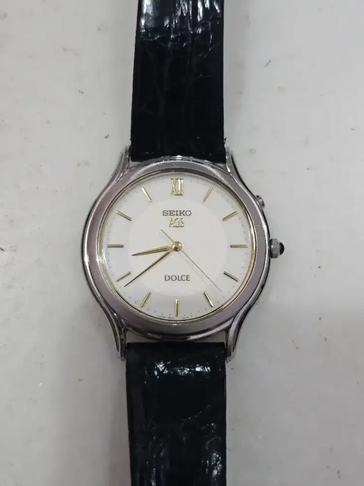 Seiko dolce SACS035 Vintage Sapphire Crystal Kinetic Mens watch