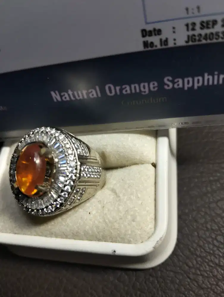 Cincin Safir Songea Gemstone